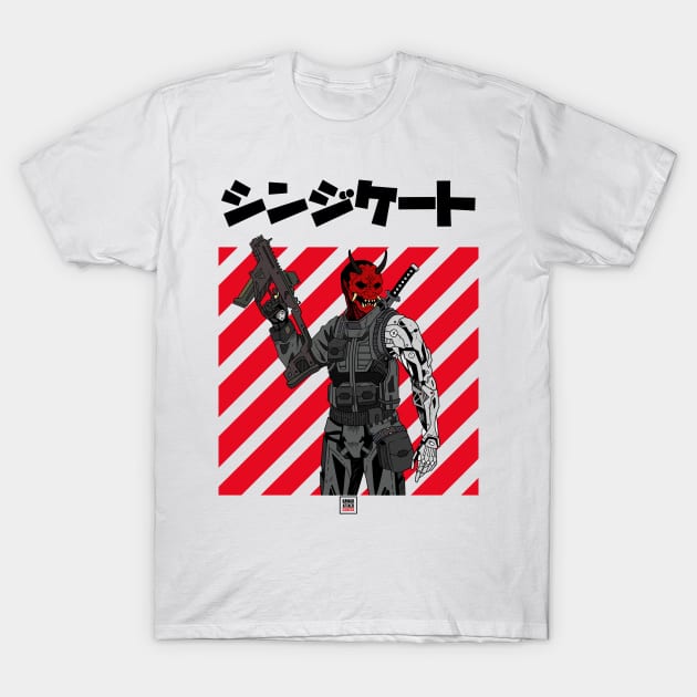 Japanese Oni Syndicate T-Shirt by KawaiiAttack